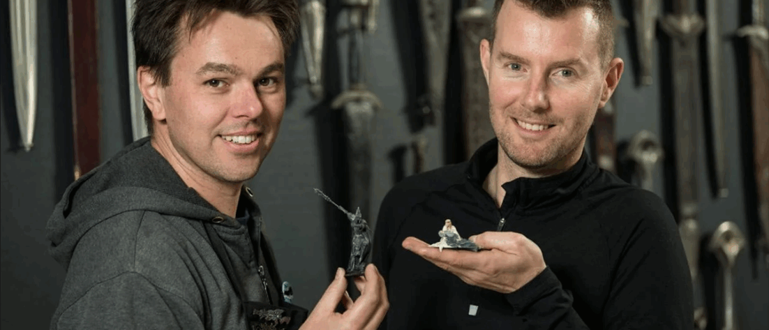 Photo of Wetas's Dan Falconer & Leonard Ellis